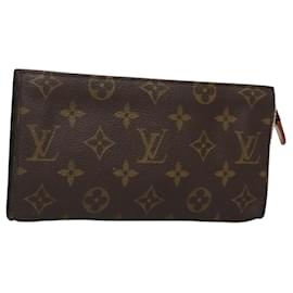 Louis Vuitton-LOUIS VUITTON Monogram Bucket GM Accessory Pouch Vintage LV Auth ar13628-Monogram