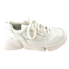 Kenzo Baskets en cuir Blanc