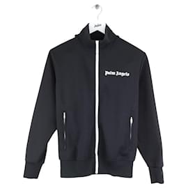 Palm Angels Schwarze Strickjacke Schwarz