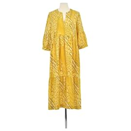 Bash Gelbes Kleid Gelb