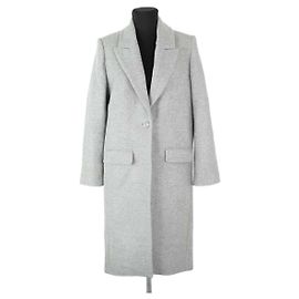 Zadig & Voltaire Abrigo de lana gris Gris
