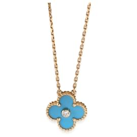 Van Cleef & Arpels-Pendentif Vintage Alhambra en Porcelaine Édition Limitée 2019 de Van Cleef & Arpels-Autre