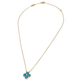 Van Cleef & Arpels-Van Cleef & Arpels Porcelain 2019 Limited Edition Vintage Alhambra Pendant-Other