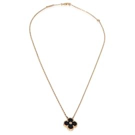 Van Cleef & Arpels-Van Cleef & Arpels Onyx 2016 Limited Edition Vintage Alhambra Pendant-Other