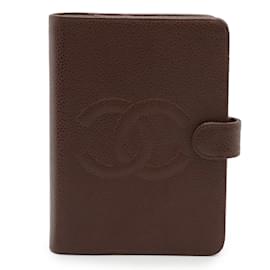 Chanel-Chanel Coco Mark Agenda Notebook Cover-Brown
