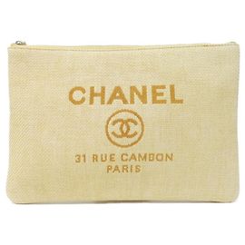 Chanel Deauville Linie 80117 Tasche Beige
