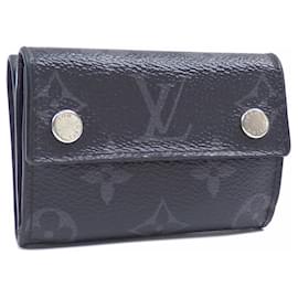 Louis Vuitton-Portefeuille pliant Louis Vuitton en Monogram Eclipse-Autre