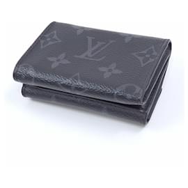Louis Vuitton-Portefeuille pliant Louis Vuitton en Monogram Eclipse-Autre