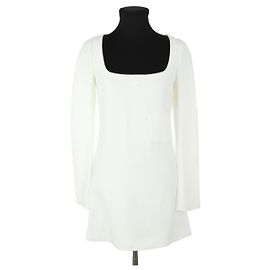 Courreges Robe blanche Blanc