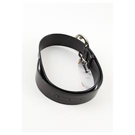 Gucci-Cinto de couro-Preto