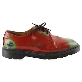 Dr. Martens Scarpe stringate in pelle rossa Rosso