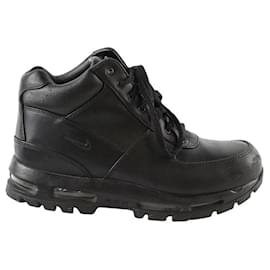 Nike-Leather sneakers-Black