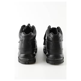 Nike-Leather sneakers-Black