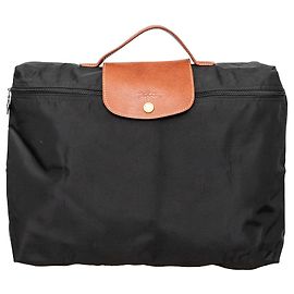 Sac à main Longchamp Le Pliage Docs Noir
