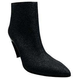 Botines negros brillantes Robert Clergerie Negro