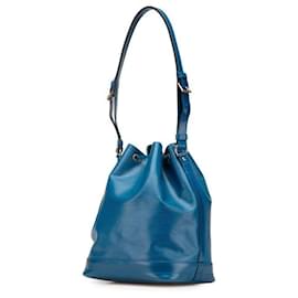 Louis Vuitton-Louis Vuitton Noe Epi Shoulder Bag-Blue
