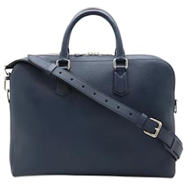 Louis Vuitton-Louis Vuitton Taurillon Victor 2way Mallette M41351-Bleu