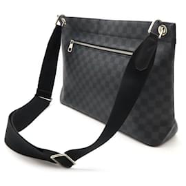 Louis Vuitton-Sac à épaule Hunter Damier Graphite Louis Vuitton N41656-Noir