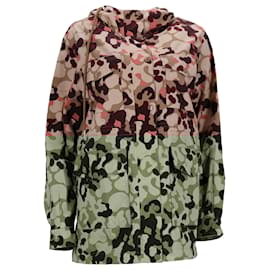 Moncler-Moncler Treberon Camo Parka in Multicolor Cotton-Multiple colors