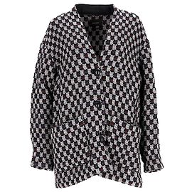 Isabel Marant Dianeline Jacke aus schwarzer Wolle Mehrfarben