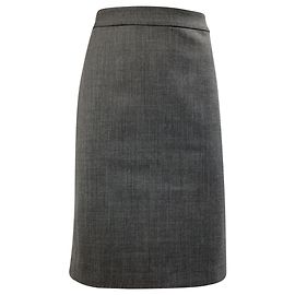 Nili Lotan Pippa Pencil Skirt in Grey Polyester Grey