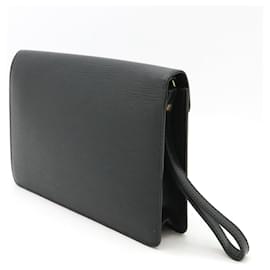 Louis Vuitton-Pochette Seliere Dragonne Epi de Louis Vuitton-Noir