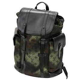 Louis Vuitton-Sac à dos Christopher PM Louis Vuitton-Vert