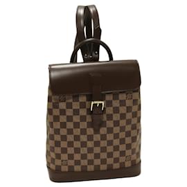 Louis Vuitton-Sac à dos Damier Soho Louis Vuitton N51132-Marron