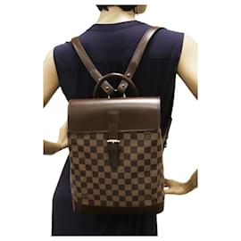 Louis Vuitton-Sac à dos Damier Soho Louis Vuitton N51132-Marron