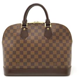Louis Vuitton-Louis Vuitton Damier Alma Handbag N51131-Brown