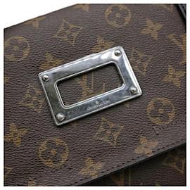 Louis Vuitton-Malette Louis Vuitton Monogram Macassar-Marron