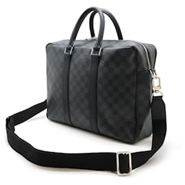 Louis Vuitton-Louis Vuitton Damier Graphite Icare NM 2way Mallette N40007-Noir