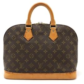 Louis Vuitton-Louis Vuitton Alma Monogram Handbag-Brown