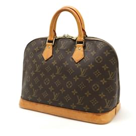 Louis Vuitton-Louis Vuitton Alma Monogram Handbag-Brown