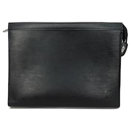Louis Vuitton-Pochette Voyage MM Epi de Louis Vuitton-Noir