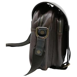 Louis Vuitton-Sac messager en cuir Utah Louis Vuitton-Marron