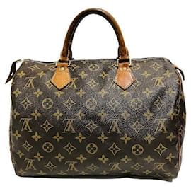 Louis Vuitton-Louis Vuitton Speedy 30 Monogram Handbag-Brown