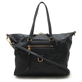Bolsa 2 em 1 Monogram Empreinte Lumineuse da Louis Vuitton Azul