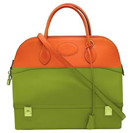 Hermès-Sac à main Macpherson Bolide d'Hermès-Orange