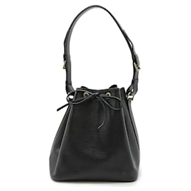 Louis Vuitton-Louis Vuitton Petit Noe Epi Shoulder Bag-Black