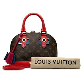 Louis Vuitton-Louis Vuitton Alma BB Handbag M41659-Red