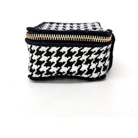 Dior-Christian Dior Fabric Mini Pouch -Black
