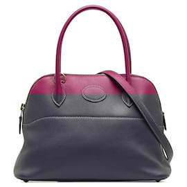 Hermès-Sac à main Hermes Bolide 27 Anemone Violet-Violet