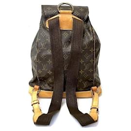 Louis Vuitton-Sac à dos Monogram Louis Vuitton-Marron
