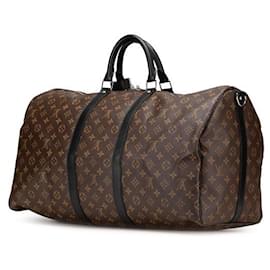 Louis Vuitton-Louis Vuitton Keepall Bandouliere Monogram 2way bag-Brown