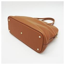 Hermès-Sac à main Hermes Bolide 35 Or-Doré,Métallisé