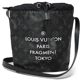 Louis Vuitton-Sac à épaule Nano Monogram Louis Vuitton Édition Limitée-Noir