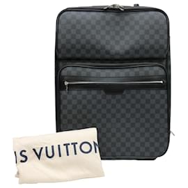 Louis Vuitton-Louis Vuitton Damier Graphite Pegase 55 Suitcase-Black