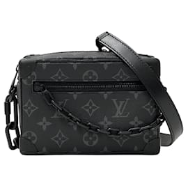 Louis Vuitton-Sac Mini Soft Trunk Monogram Eclipse de Louis Vuitton-Noir