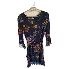 Autre Marque-Short blue floral dress Liu Jo-Other